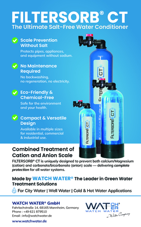 Berlin, Wholesale Products, FILTERSORB® CT &ndash; Salt-Free Water Conditioner