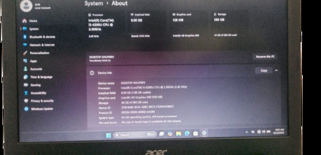 Riffa, Computers, BHD 55,  ACER Laptop I5-6thGen 8GBRAM 585GB Storage 14Inch 3 Months Warranty