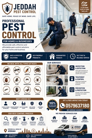 Riyadh, Pest Control, 🌟 Complete Pest Protection For Every Home & Business 🏢🏡