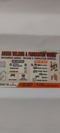 Thuqbah, Technical, Welding Febrcation Modification Maintenance And Repairing