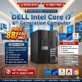 BHD 88,  Limited Stock DELL Core I7 6th Gen Computer 16GB DDR4 RAM Intel 8GB Graphics Win 11 Ready