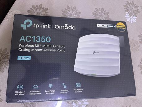 Riyadh, Electronics, SAR 230,  Ceiling Mount Wi-Fi 4 & Wi-Fi 5 AP 1350 EAP 225