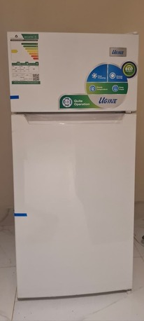Riyadh, Appliances, SAR 500,  Ugine Refrigerator, 2 Doors, 112L, 3.9Cu.Ft, D-FROST, White