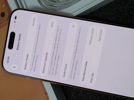 Olaya, Mobile Phones, SAR 4650,  IPhone 17 Pro Max 256gb Cosmic Orange