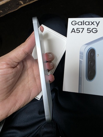 Khobar, Mobile Phones, SAR 1250,  Samsung Galaxy A57 5g 128gb Same Brand New Only Few Days Use Sale Swap