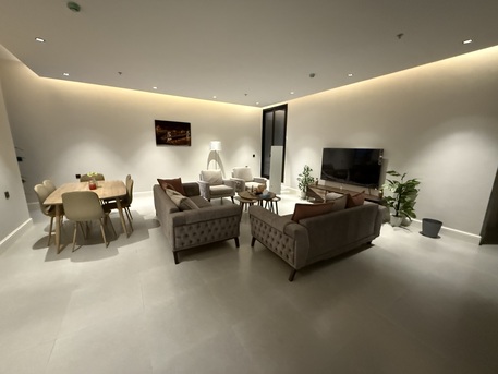 Al Mohammadiyah, Apartments, Flats, Houses & Villas, SAR 140000/year,  Furnished,  3 BR,  136 Sq. Meter,  Spacious Modern 3 BR Apartment In The Heart Of Riyadh (KAFD, U-Walk, Digital City)