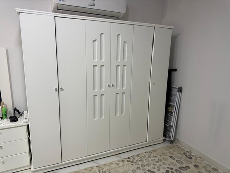 Al Narjis, Furniture, SAR 400,  Bedroom Set &ndash; Wardrobe + Dressing Table With Mirror