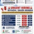 URGENT HIRING Freelance Visa ElectroMechanical Worker  RIYADH, SAUDI ARABIA