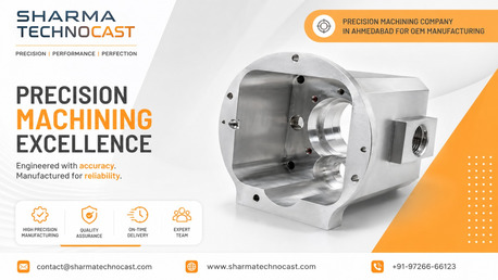 Ahmedabad, Business, Precision Machining Company In Ahmedabad For OEM Manufacturing &ndash; Sharma Technocast