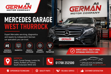 London, Automotive, Trusted Mercedes Garage West Thurrock For Expert Repairs And Servicing