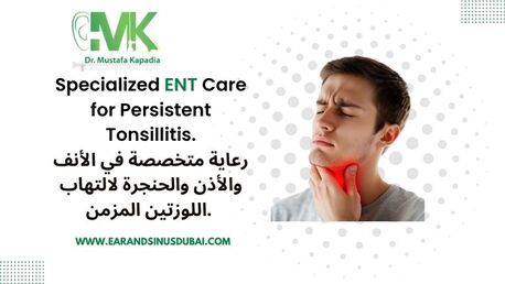 Dubai, Health, Tonsillitis Treatment In Dubai | Dr Mustafa Kapadia