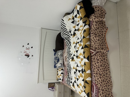 Jubail, Furniture, SAR 850,  Bed Set And Wardrobe For Sale