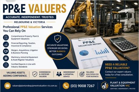 Melbourne, Real Estate, PP&E Valuers Melbourne | Certified Asset Valuation Experts