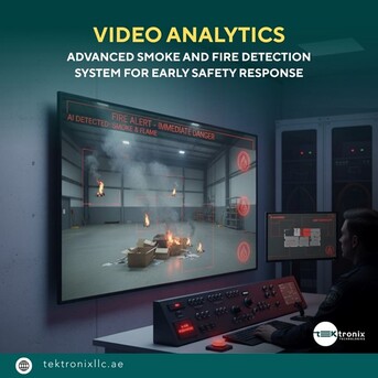 Dubai, Computer, Next-Generation Fire Safety Systems Powered By AI Video Analytics In Dubai
