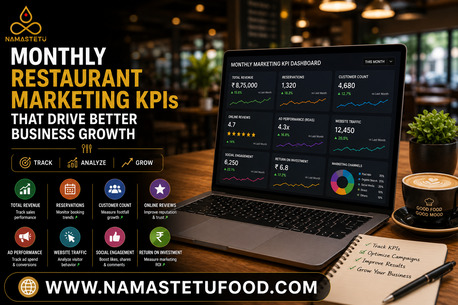 Indore, Business, Monthly Restaurant Marketing KPIs That Drive Better Business Growth