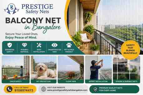 Bangalore, Security, Affordable Balcony Net Services In Bangalore