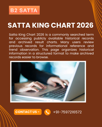 Jaipur, Legal, Satta King Chart 2026 &ndash; Informational Records & Historical Updates