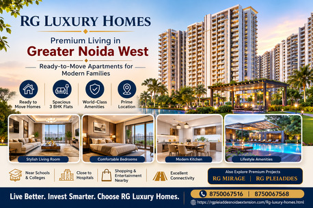Greater Noida, Real Estate, Discover Spacious Family Homes In Greater Noida West With Premium Lifestyle Features