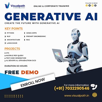 Hyderabad, Lessons Offered, Best Generative AI Training In India With Practical Work