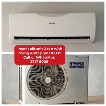 Manama, Air Conditioners, BHD 135,  🌎🌍Pearl Splitunit 2 Ton In Good Condition For Sale With Delivery And Fixing