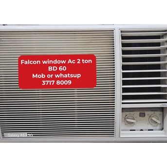 Manama, Air Conditioners, BHD 60,  🌎🌍Falcon Window Ac 2 Ton In Good Condition For Sale With Delivery And Fixing