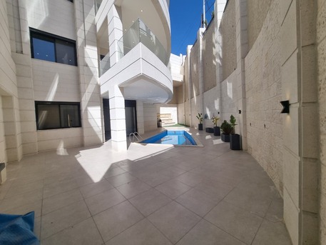 Abdoun, Apartments, Flats, Houses & Villas, JOD 30000/year,  5 BR,  450 Sq. Meter,  Luxury Duplex Ground Floor Apartment For Rent