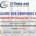 Get Verified 1 Lac+ Bangalore Companies List With Free Sample Data