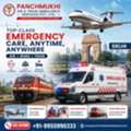 Panchmukhi Air Ambulance In Delhi | Reliable Emergency Medical Flight Services