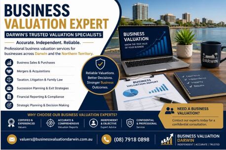 Sydney, Real Estate, Business Valuation Expert Darwin | Independent Valuation Services