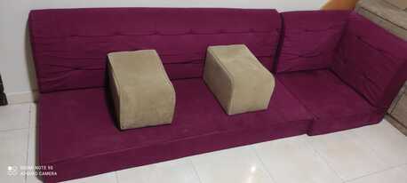 Al Thuqbah, Household Items, SAR 250,  Majlis/Corner Floor Set (5 Pieces), Beautiful Maroon Color