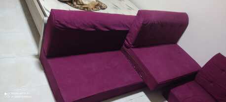 Al Thuqbah, Household Items, SAR 250,  Majlis/Corner Floor Set (5 Pieces), Beautiful Maroon Color