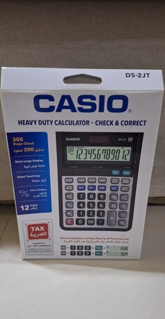 Hofuf, Electronics, SAR 175,  Casio Calculator Desktop Type Heavy-duty DS-2JT-W-DH