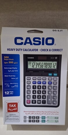 Hofuf, Electronics, SAR 175,  Casio Calculator Desktop Type Heavy-duty DS-2JT-W-DH