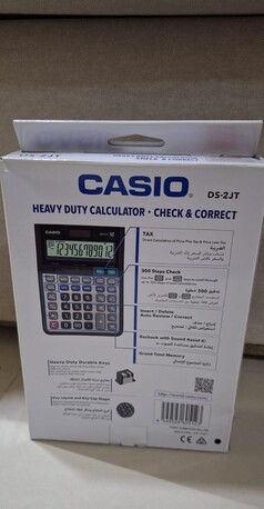 Hofuf, Electronics, SAR 175,  Casio Calculator Desktop Type Heavy-duty DS-2JT-W-DH