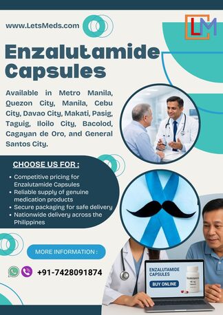 Manila, Health & Beauty Items, PHP 1,  Where To Buy Enzalutamide Capsules Online At Lower Cost In Manila