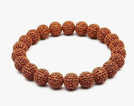 Jaipur, Jewelry, INR 663,  Original Panch Mukhi Rudraksha Bracelet For Daily Wear