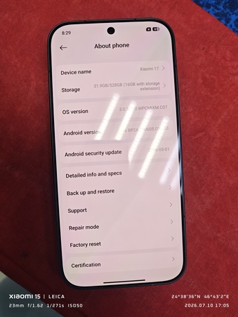 Riyadh, Mobile Phones, SAR 2299,  Xiaomi 17 &ndash; 512GB Flagship 8K Video OIS EIS | SAR 2,299 Fixed Sale-Swap