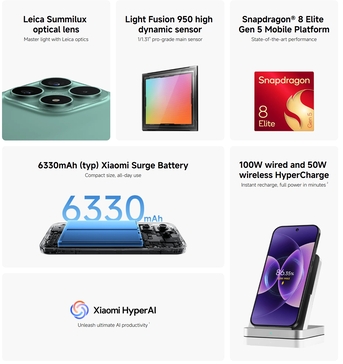 Riyadh, Mobile Phones, SAR 2299,  Xiaomi 17 &ndash; 512GB Flagship 8K Video OIS EIS | SAR 2,299 Fixed Sale-Swap