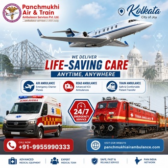 Kolkata, Health, Panchmukhi Air And Train Ambulance Service In Kolkata At The Right Price