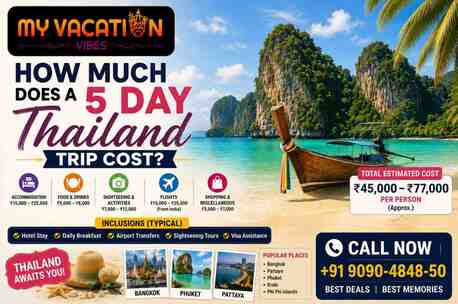 New Delhi, Travel, How Much Does A 5 Day Thailand Trip Cost?