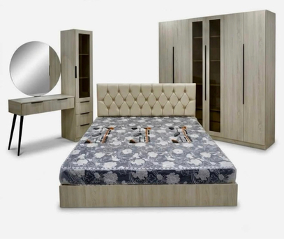 Jeddah, Furniture, SAR 1,  Bedroom Furniture Sets For Sale Including Bed Mattress,wardrobe,dressing Table,side Tables