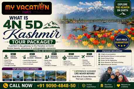 New Delhi, Travel, What Is 4n 5d Kashmir Tour Package?
