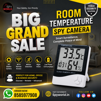 Delhi, Electronics, INR 4050,  Room Temperature Spy Camera Shop In Saket Delhi At Spy World