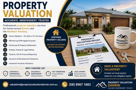 Sydney, Real Estate, Property Valuation Darwin | Certified House Valuation Experts