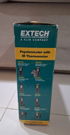 Hofuf, Electronics, SAR 1000,  Extech Hd500 - Psychrometer With 30:1 Infrared Thermometer