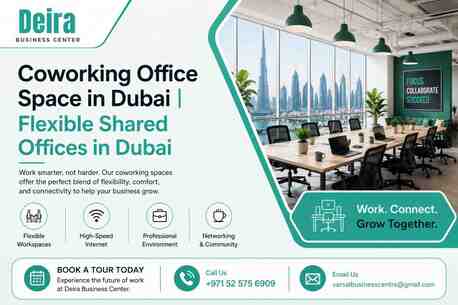 Dubai, Real Estate, Coworking Office Space In Dubai | Flexible Shared Offices In Dubai