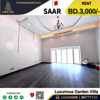Saar, Villas, BHD 3000,  Semi Furnished Palace Type Villa For Rent In Saar