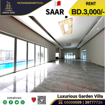 Saar, Villas, BHD 3000,  Semi Furnished Palace Type Villa For Rent In Saar