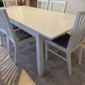 SAR 600,  IKEA Dining Table With 6 Chairs