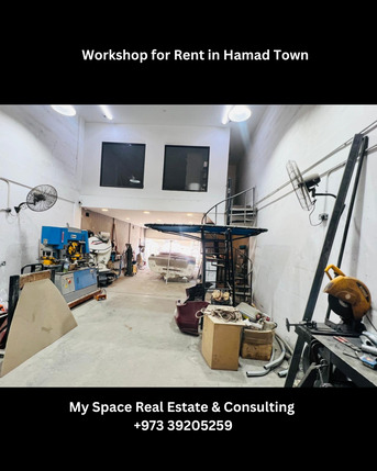 Hamad Town, Shops, BHD 325,  121 Sq. Meter,  Workshop For Rent In Hamad Town | Near Highway Access | With Mezzanine Office